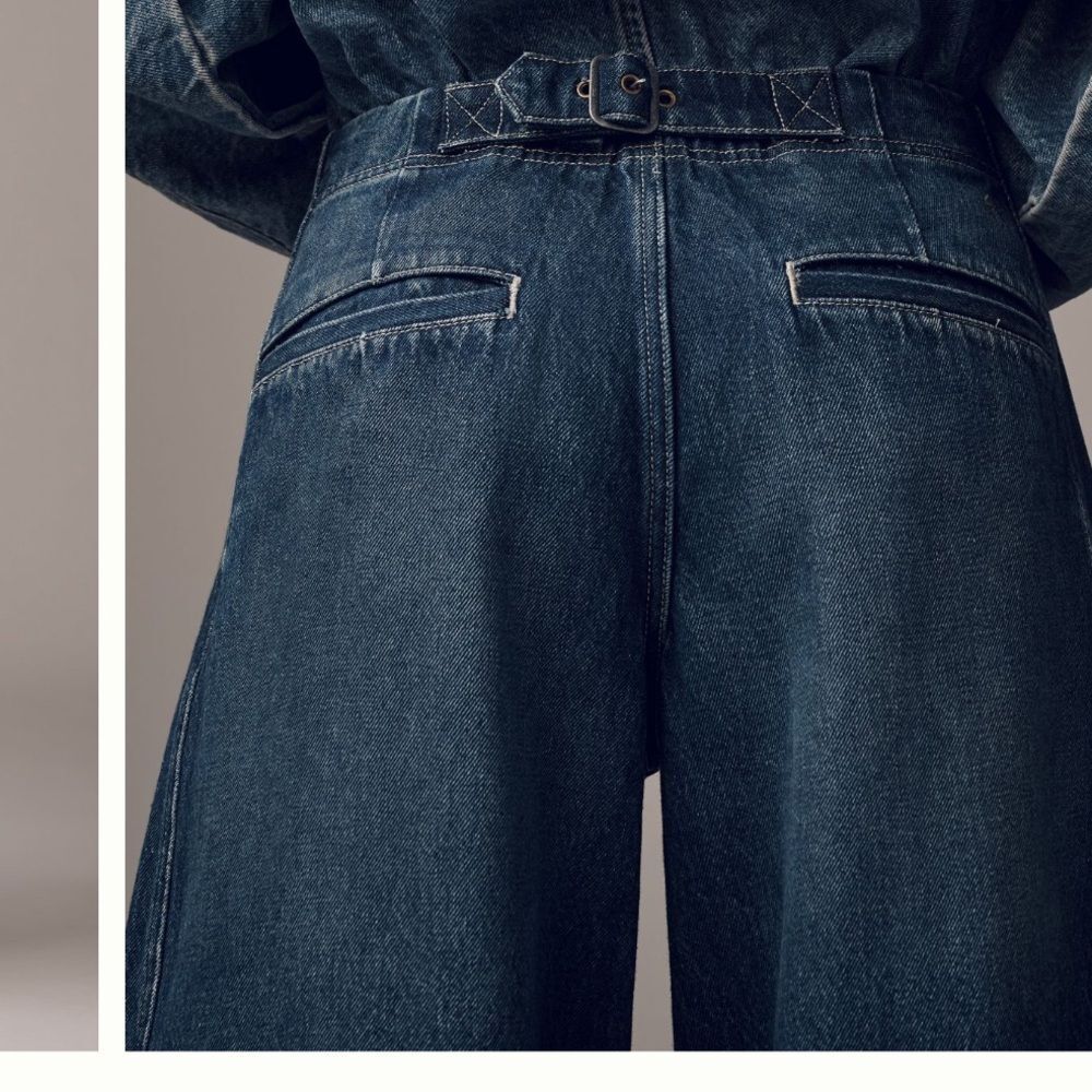 Anthropologie Pilcro Curve High-Rise Tapered Barrel Jeans size 26 - Picture 5 of 14